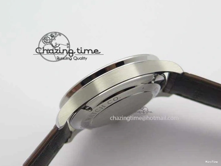 MIROTIME 0721 Supportive Portuguese Chrono IW371431 ZF 1:1 Best Edition Gray Dial On Brown Leather Strap A79350 (Slim Movement) 7261